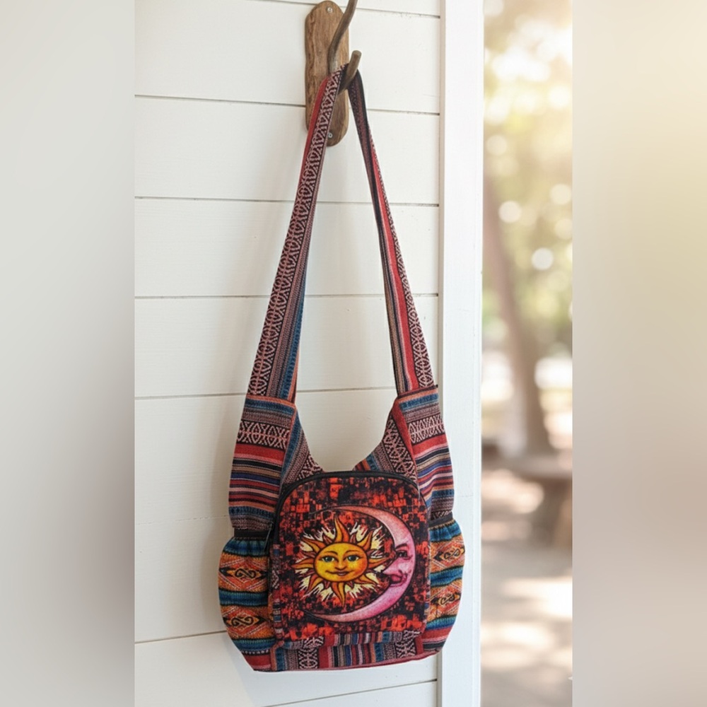 Colorful Sun Design Women's Bag